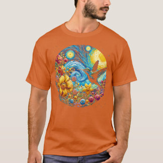 sternenhafter Kolibri T-Shirt