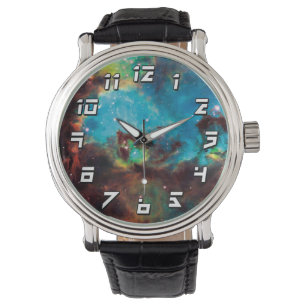 Sternenhaufen NGC 2074 Tarantelnebel Weltraumfoto Armbanduhr