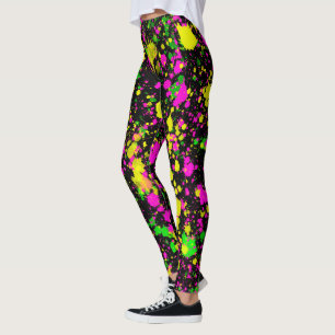 Sternenhimmel Bunt Luxus Astronomie Weltraum Leggings