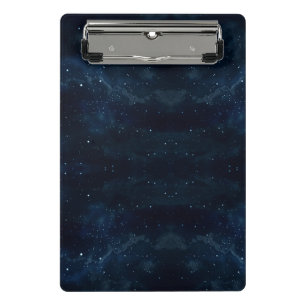 Sternenhimmel, Galaxie Weltraum Himmels- Mini Klemmbrett