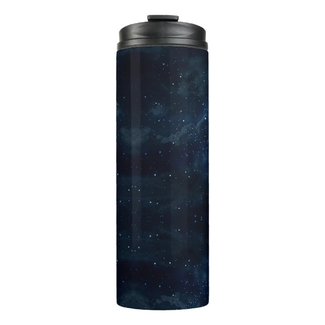 Sternenhimmel, Galaxie Weltraum Himmelszelt Thermosbecher (Vorderseite)