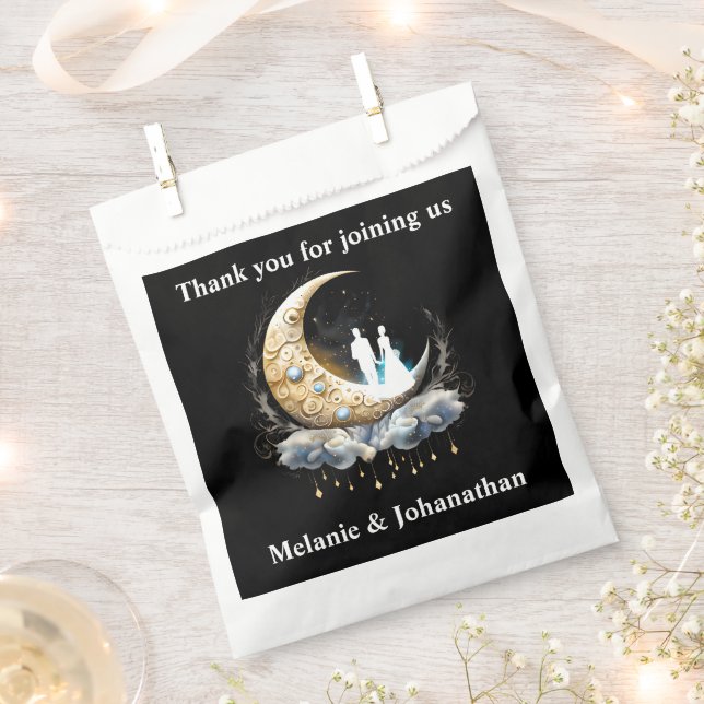 Sternenhimmel Geschenktütchen (Ausgeschnitten)