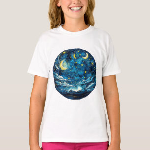 Sternenhimmel mit Monden – Kinder des Himmels  T-Shirt