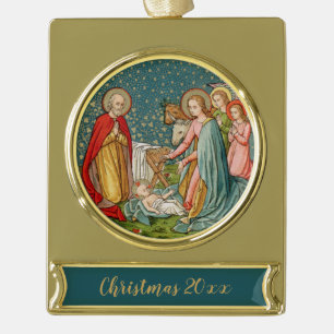Sternenhimmel (VVP 003) Banner-Ornament Gold