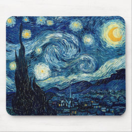 Sternenklare Nacht durch Vincent van Gogh Mousepad