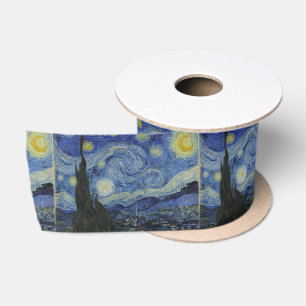 Sternenklare Nacht durch Vincent van Gogh Satinband