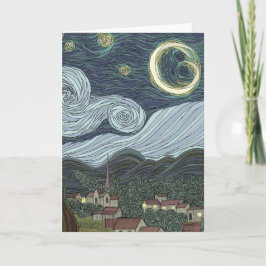 Sternenklare Nacht Karte