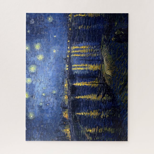 Sternenklare Nacht Puzzlespiel-Vincent van Goghs Puzzle (Vertikal)