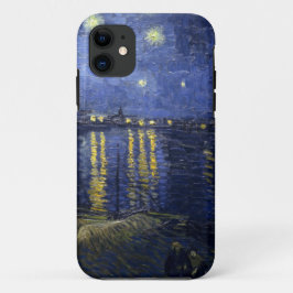 Sternenklare Nacht über der Rhône durch Van Gogh Case-Mate iPhone Hülle