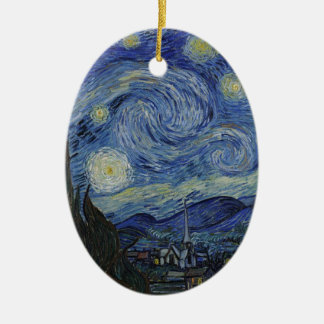 Sternenklare Nacht Van Gogh Keramikornament