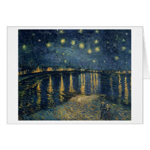 Sternenklare Nacht Vincent van Goghs   über der