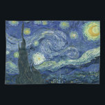 Sternenklare NachtGeschirrtuch Vincent van Goghs Küchentuch<br><div class="desc">Sternenklare NachtGeschirrtuch Vincent van Goghs.  Macht ein einzigartiges und dauerhaftes Geschenk für jeden möglichen Van- Goghliebhaber.</div>