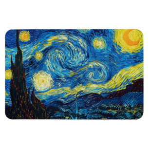 Sternenklare Nachtmagnet Van Gogh Magnet