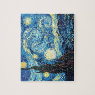 Sternenklare Nachtmalerei Van Gogh Puzzle