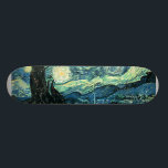 Sternenklare Nachtvektor Van Gogh Skateboard<br><div class="desc">Dieses ist eine vektorversion sternenklarer Nacht Vans Goghs. Die Malerei wurde von Vincent van Gogh gemalt. Die Malerei ist von der Ansicht von außerhalb seinem Sanatoriumraumfenster nachts, obgleich sternenklare Nacht vom Gedächtnis während des Tages gemalt wurde. Die sternenklare Nacht wurde nahe dem GeistesAsyl des Heiligen-Remy, 13 Monate vor Van Gogh...</div>