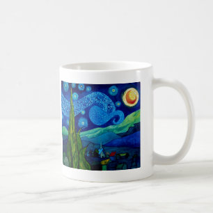 Sternenklarer Nachtbecher Tasse