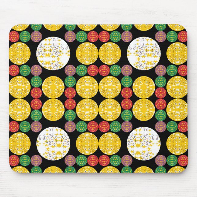 Sternenkreise Mousepad (Vorne)