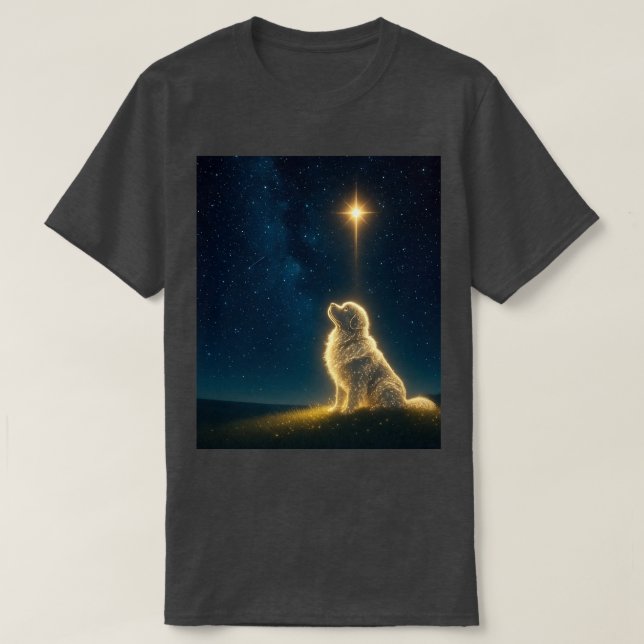 Sternenlicht Neufundland T-Shirt (Design vorne)