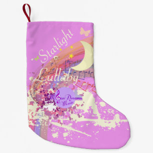 Sternenlicht-Wiegenlied Kleiner Rosa Weihnachtsstr Weihnachtsstrumpf