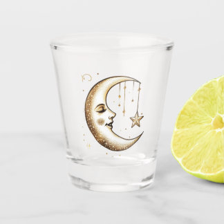 Sternenmond Schnapsglas