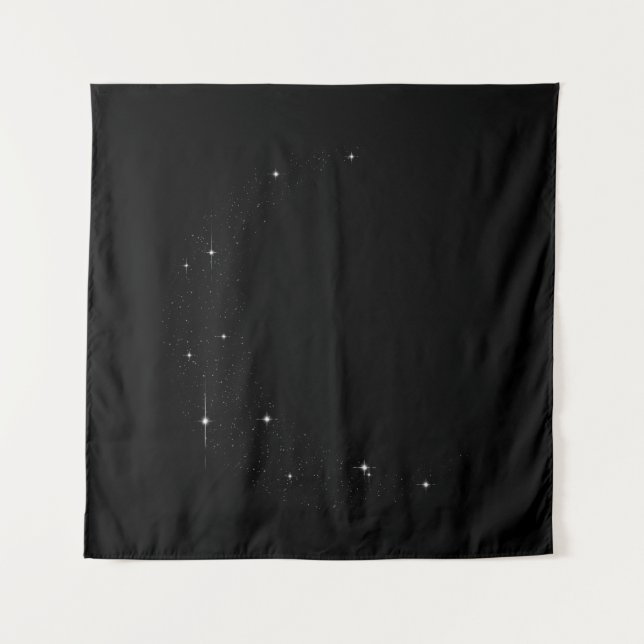 Sternenmond  wandteppich (Vorderseite)