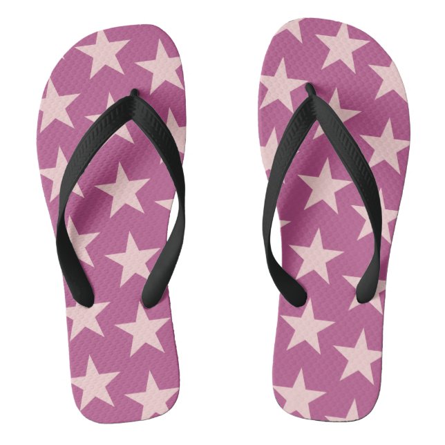Sternenmuster 15 flip flops (Fußbett)