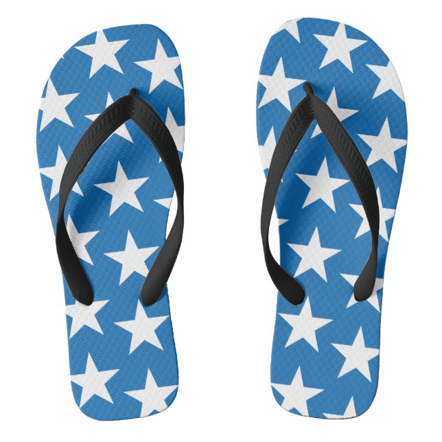 Sternenmuster 21 flip flops (Fußbett)