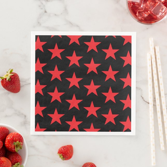 Sternenmuster 9 serviette (Beispiel)