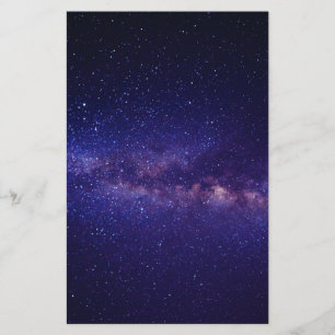 Sternenmuster der Raumgalaxie Briefpapier