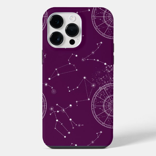 STERNENMUSTER DES ZODIAKS iPhone HÜLLE (Rückseite)