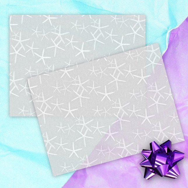 Sternenmuster Silver Grau Tissue Paper Seidenpapier (Von Creator hochgeladen)
