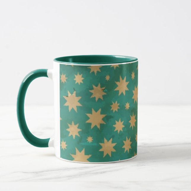 Sternenmuster Tasse (Links)