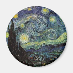 Sternennacht,1889,Vincent van Gogh Magnet