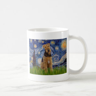 Sternennacht - Airedale Terrier (#1) Tasse