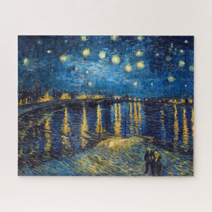 Sternennacht am Rhone Van Gogh Puzzle