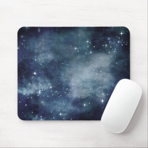 Sternennacht Blaue Himmel Sterne Liebhaber Univers Mousepad