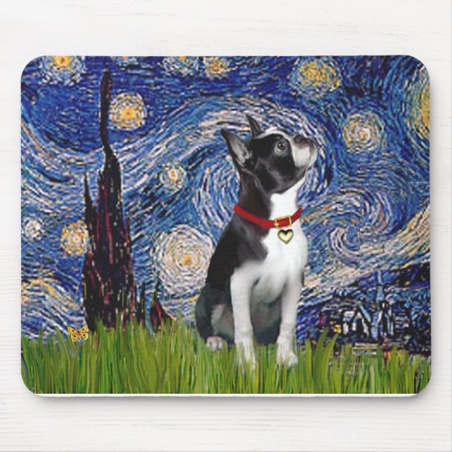 Sternennacht - Boston T (2rc) Mousepad (Vorne)