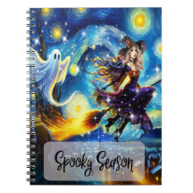 Sternennacht Hexen-Halloween-Design