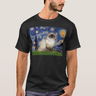 Sternennacht - Himalaya-Katze 7 T-Shirt