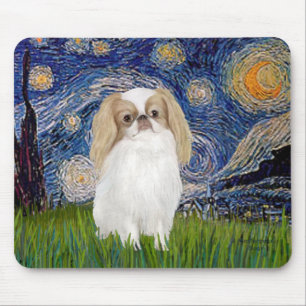 Sternennacht - Japan-Chin (Zitrone 1) Mousepad