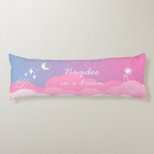 Sternennacht Rosa blau Name und Text