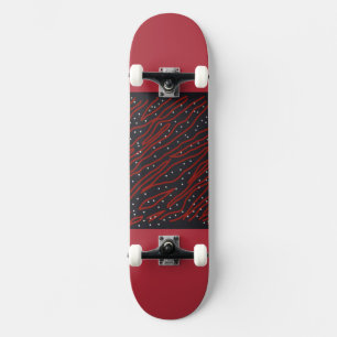 Sternennacht, Roter Tiger Nacht Skateboard