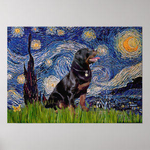 Sternennacht - Rottweiler (#6) Poster