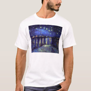 Sternennacht über der Rhone 1890 T-Shirt