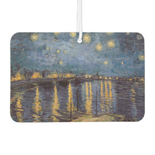 Sternennacht über der Rhone von Vincent Van Gogh Autolufterfrischer
