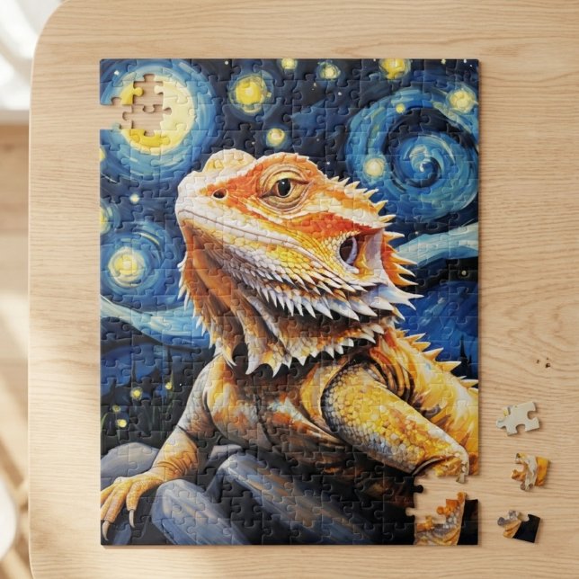 Sternennacht Van Gogh Bartagame Kunst Puzzle (Von Creator hochgeladen)