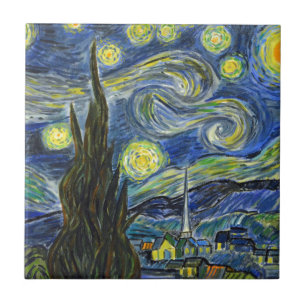 Sternennacht, Van Gogh Fliese