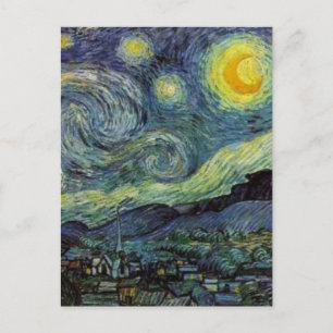 Sternennacht - van Gogh Postkarte
