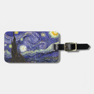 Sternennacht, Vincent Van Gogh. Gepäckanhänger