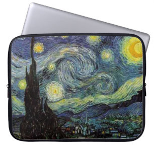 Sternennacht, Vincent Van Gogh. Laptopschutzhülle
